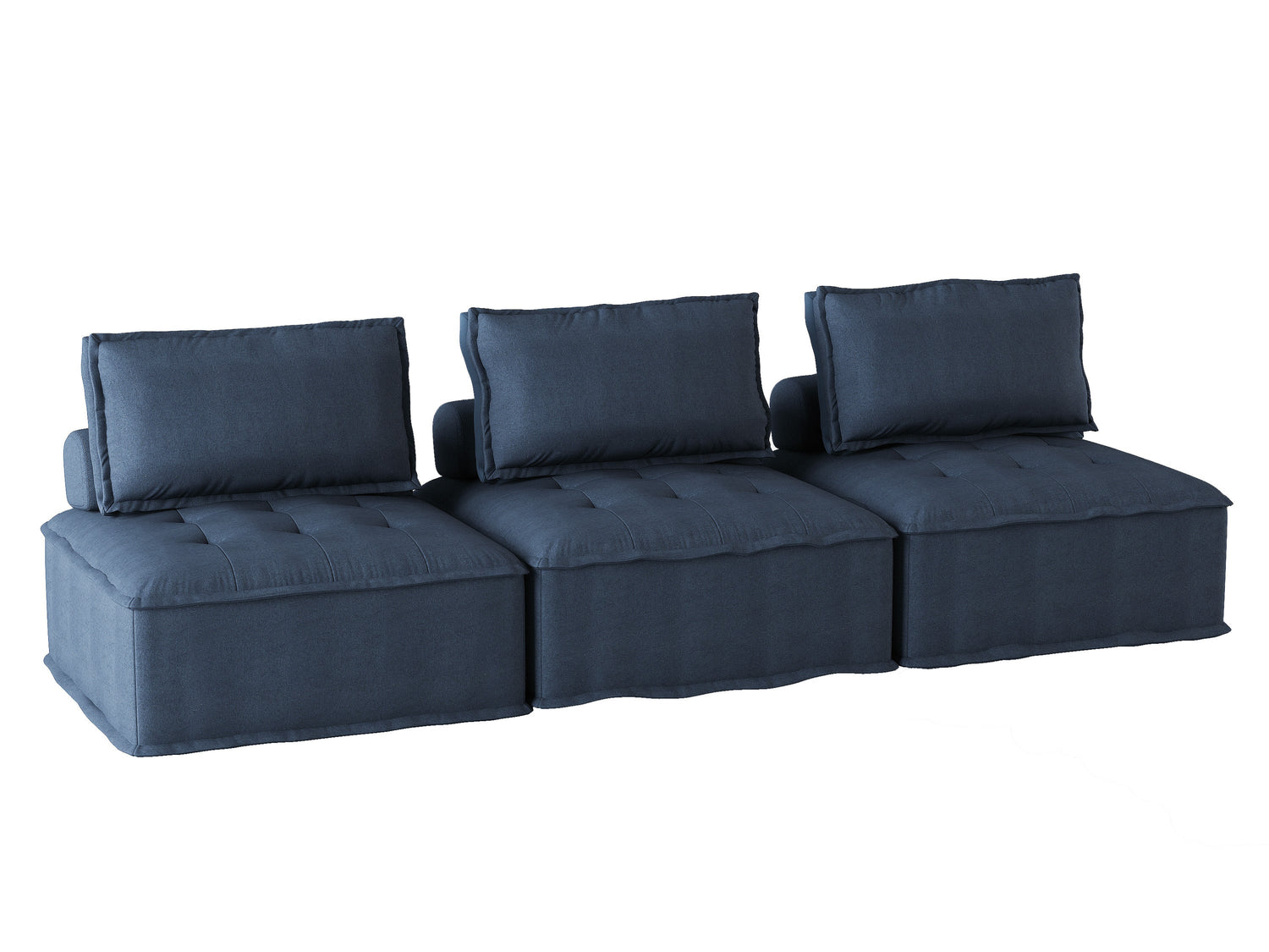 Ulrich Blue Modular Sofa - 9545BU-3* - Bien Home Furniture & Electronics