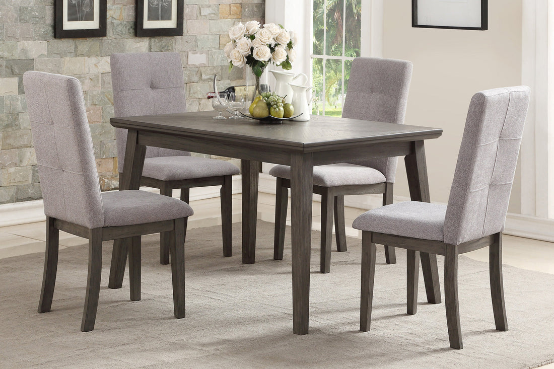 University Gray Dining Table - 5163-48 - Bien Home Furniture &amp; Electronics