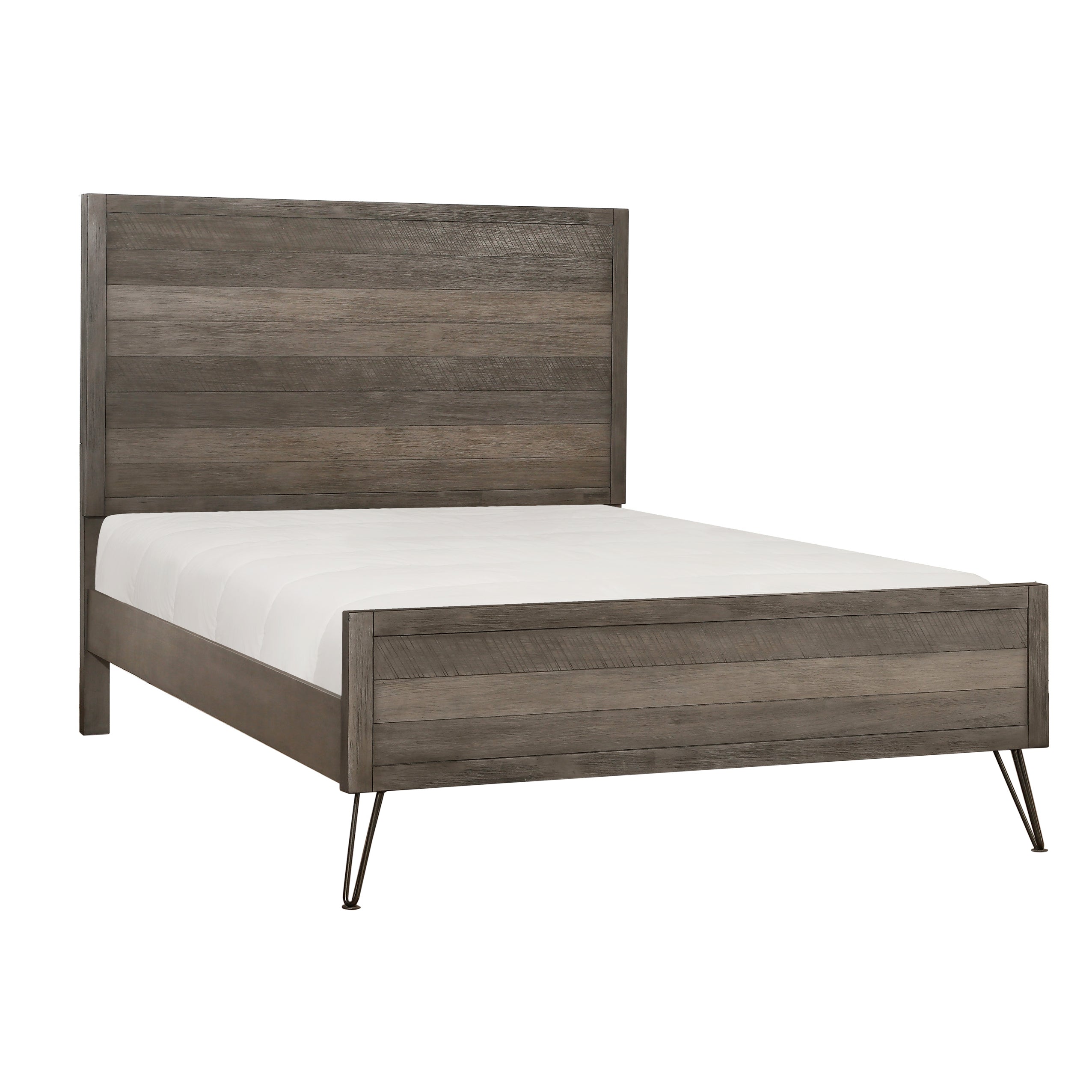 Urbanite Gray Full Bed - 1604F-1* - Bien Home Furniture & Electronics