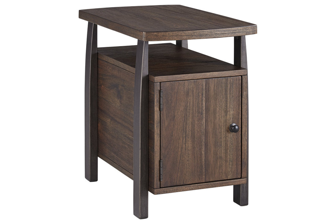 Vailbry Brown Chairside End Table - T758-7 - Bien Home Furniture &amp; Electronics