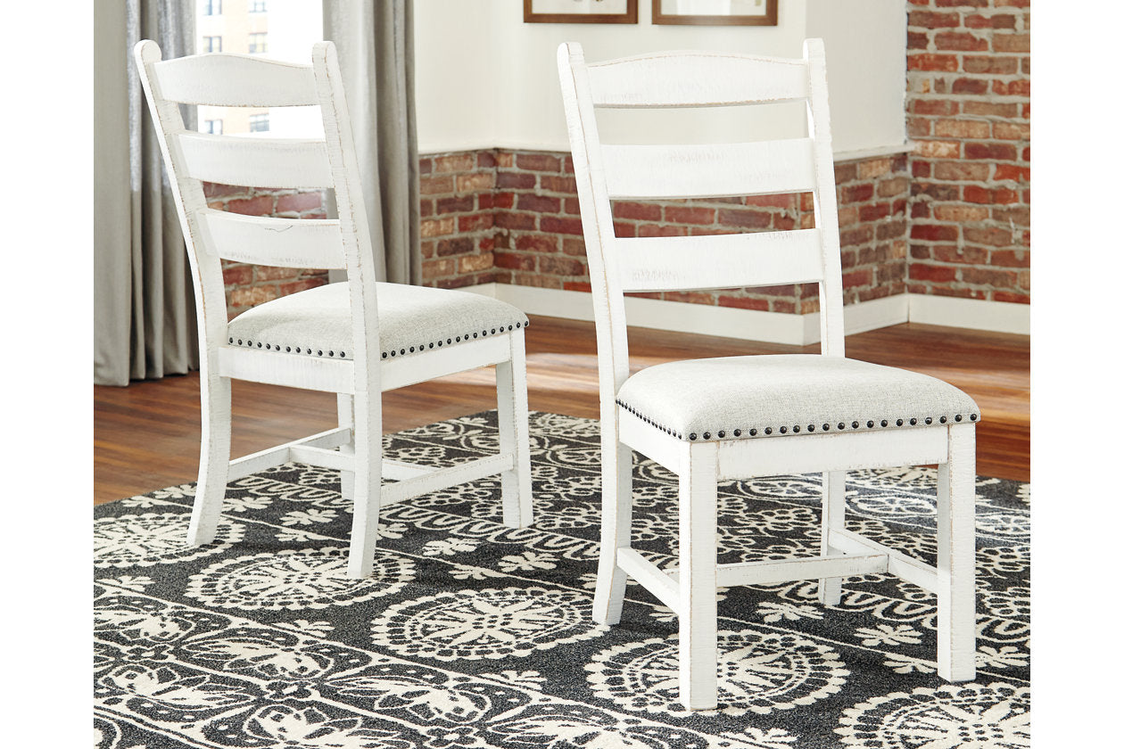Valebeck Beige/White Dining Chair, Set of 2 - D546-01 - Bien Home Furniture & Electronics