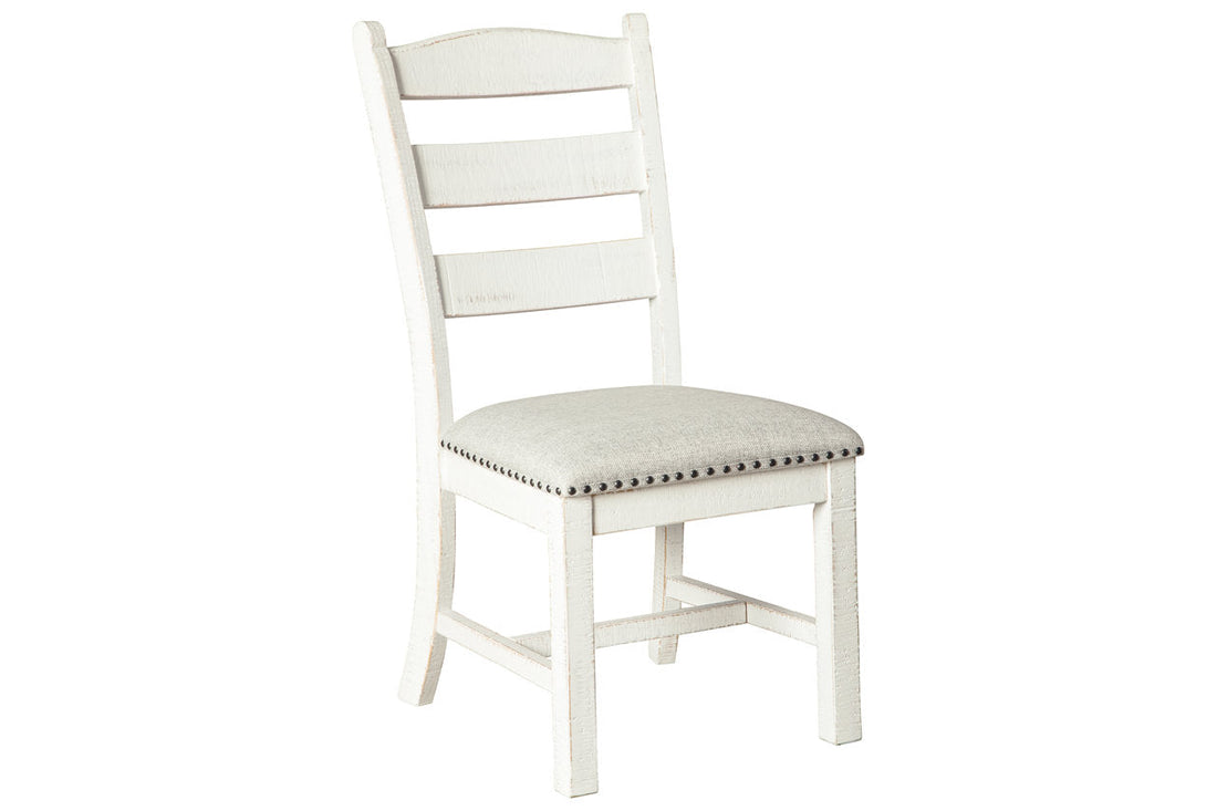 Valebeck Beige/White Dining Chair, Set of 2 - D546-01 - Bien Home Furniture &amp; Electronics