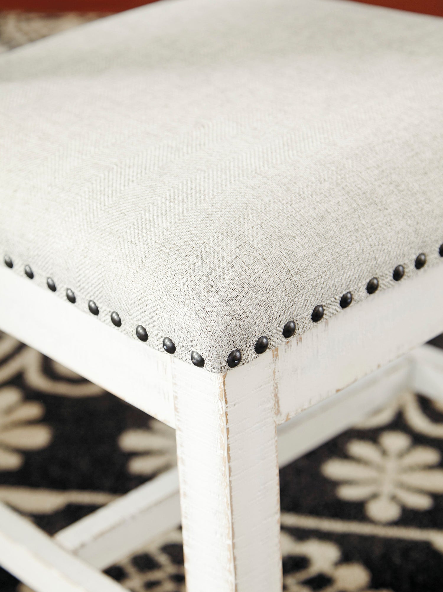 Valebeck Beige/White Rectangular Dining Set - SET | D546-35 | D546-01(2) - Bien Home Furniture & Electronics