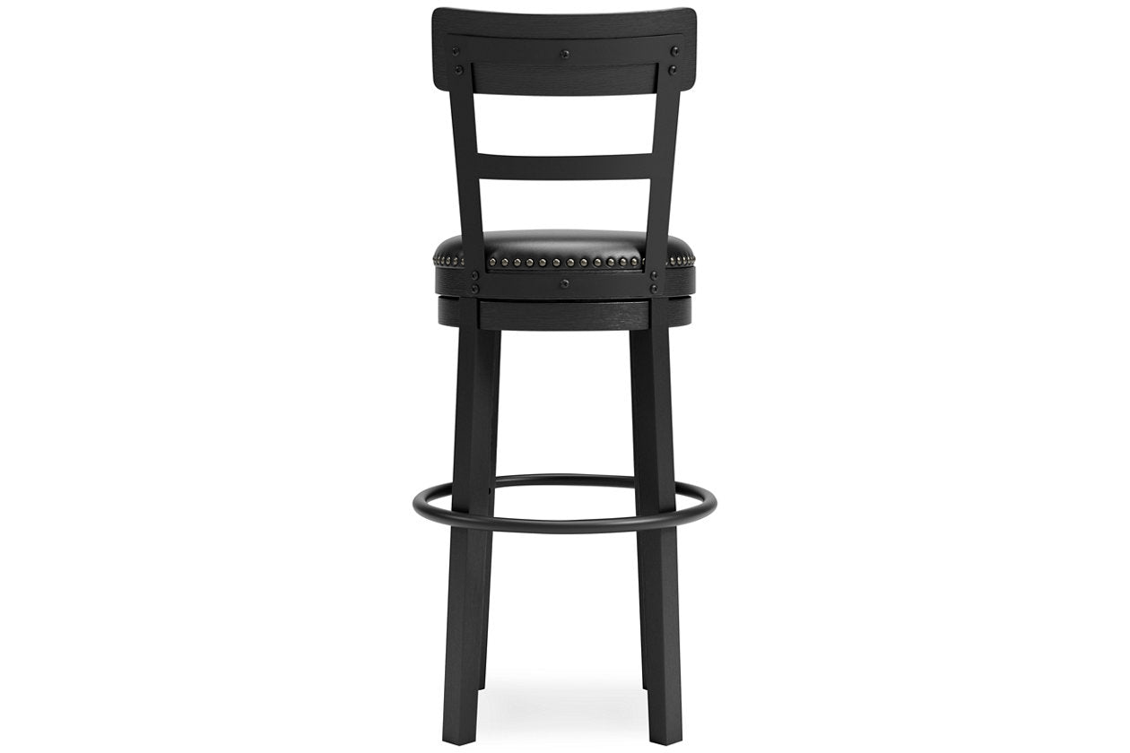 Valebeck Black Bar Height Barstool - D546-630 - Bien Home Furniture & Electronics