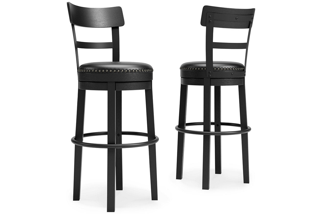 Valebeck Black Bar Height Barstool - D546-630 - Bien Home Furniture & Electronics