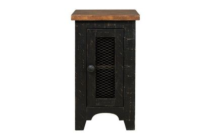 Valebeck Black/Brown Chairside End Table - T468-7 - Bien Home Furniture &amp; Electronics