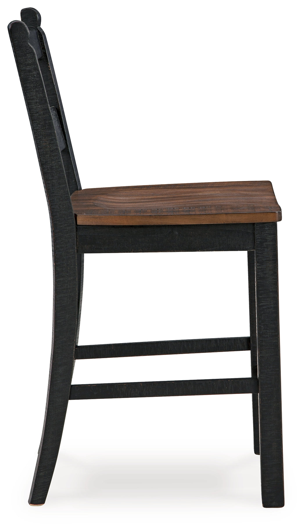 Valebeck Black/Brown Counter Height Barstool, Set of 2 - D546-724 - Bien Home Furniture & Electronics