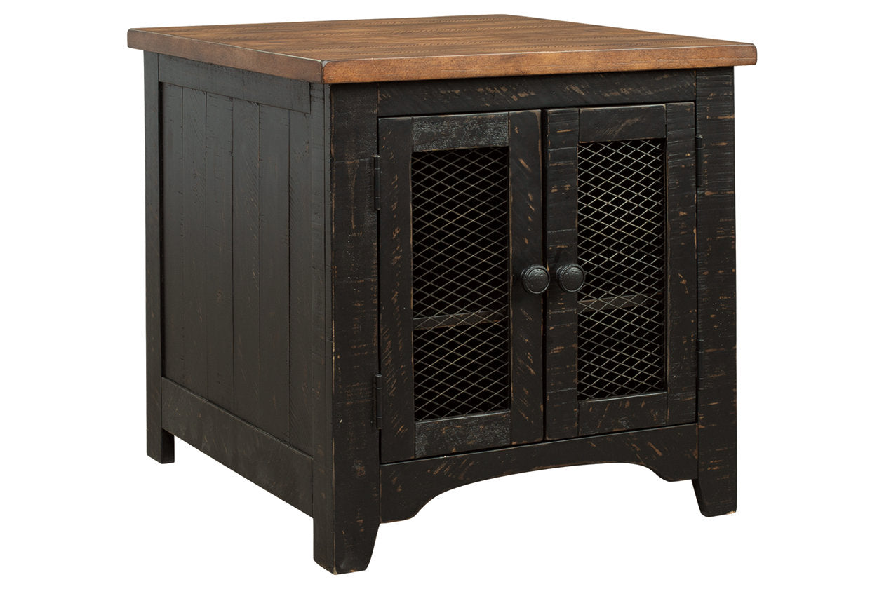 Valebeck Black/Brown End Table - T468-3 - Bien Home Furniture & Electronics