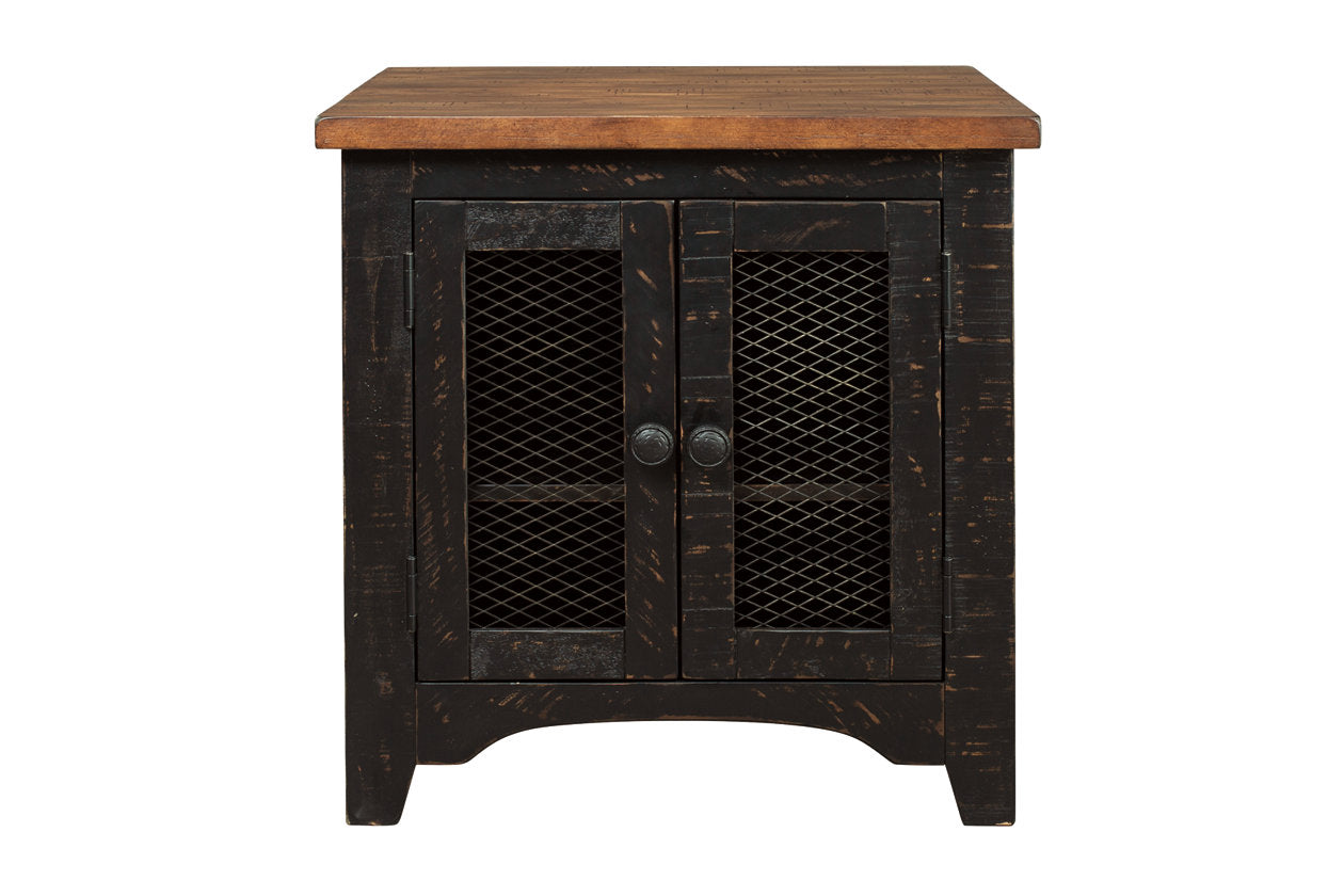 Valebeck Black/Brown End Table - T468-3 - Bien Home Furniture & Electronics