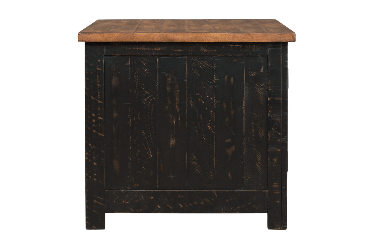 Valebeck Black/Brown End Table - T468-3 - Bien Home Furniture & Electronics