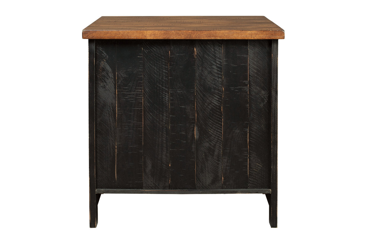 Valebeck Black/Brown End Table - T468-3 - Bien Home Furniture & Electronics
