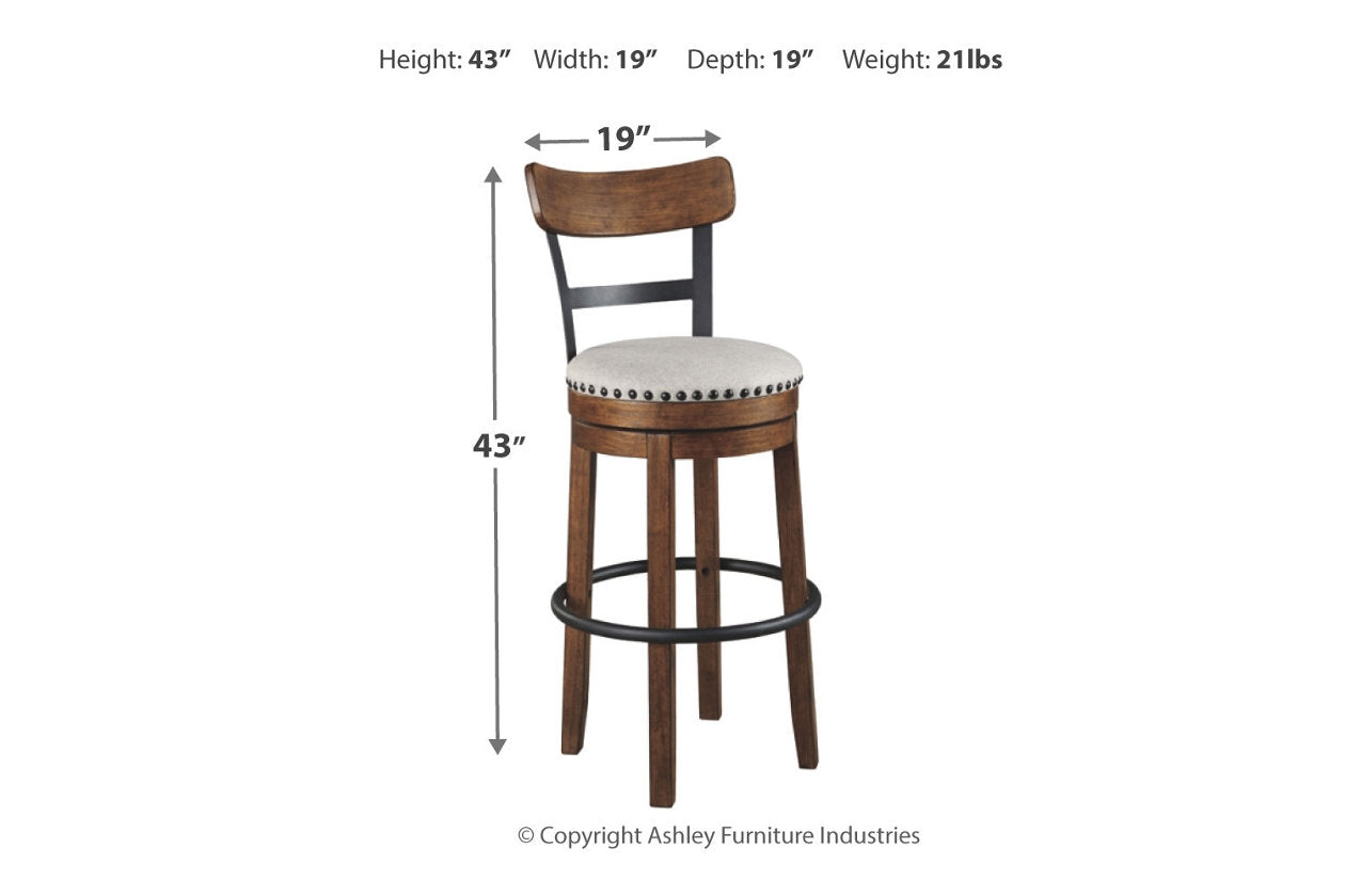 Valebeck Brown Bar Height Barstool - D546-430 - Bien Home Furniture &amp; Electronics