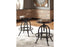 Valebeck Brown/Black Counter Height Barstool, Set of 2 - D546-224 - Bien Home Furniture & Electronics