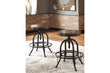 Valebeck Brown/Black Counter Height Barstool, Set of 2 - D546-224 - Bien Home Furniture & Electronics