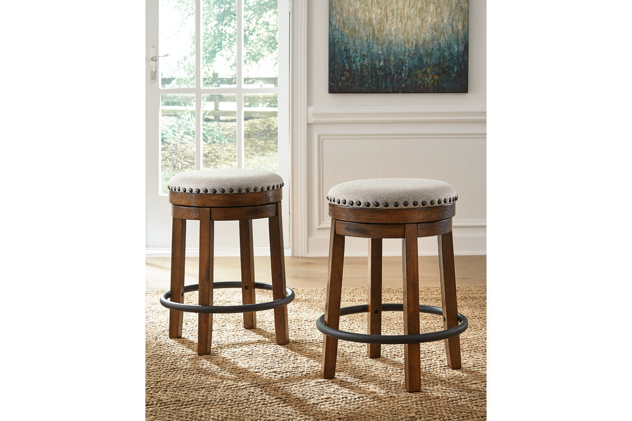 Valebeck Brown/Black Counter Height Stool Bien Home Furniture