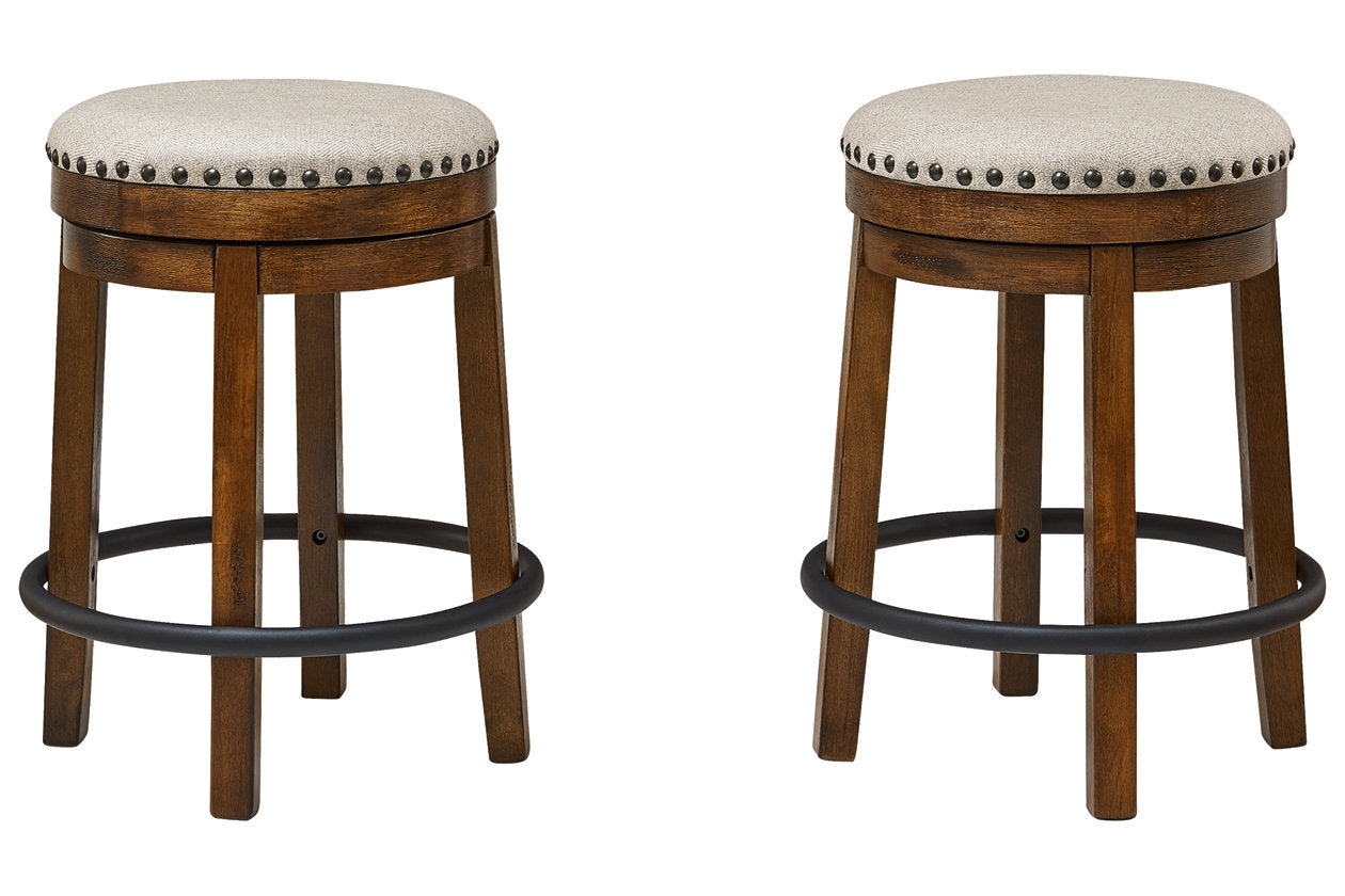 Valebeck Brown/Black Counter Height Stool - D546-124 - Bien Home Furniture & Electronics