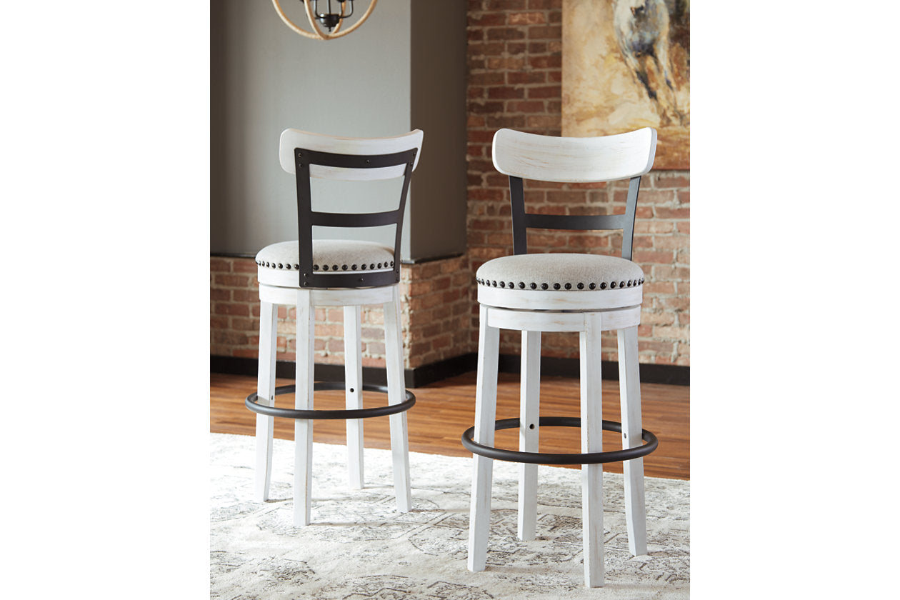 Valebeck White Bar Height Barstool - D546-530 - Bien Home Furniture & Electronics