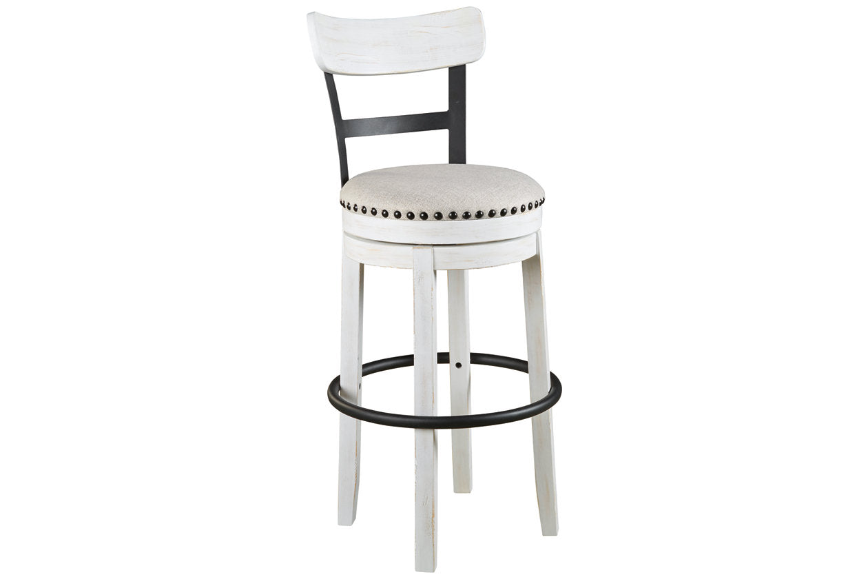 Valebeck White Bar Height Barstool - D546-530 - Bien Home Furniture & Electronics