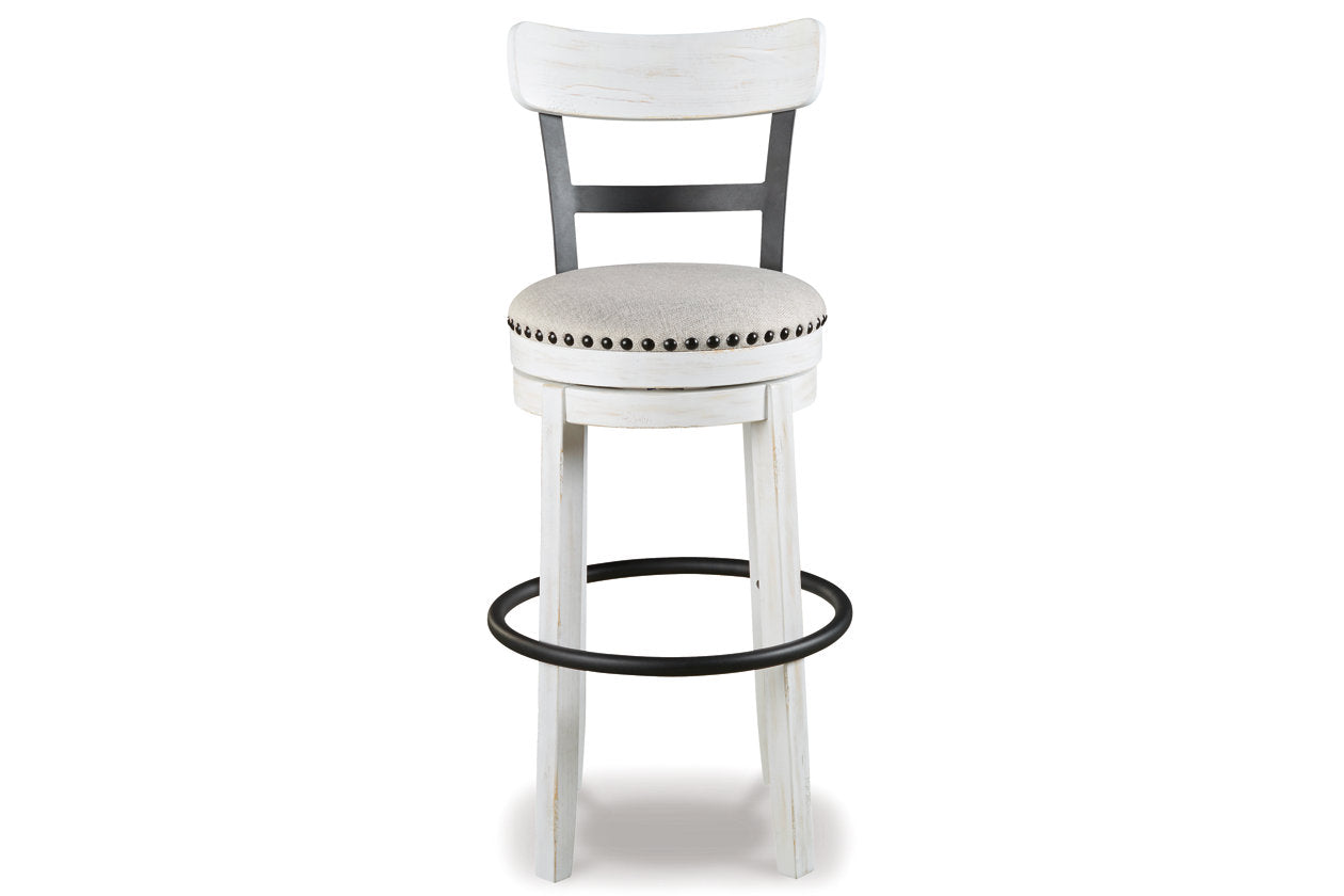 Valebeck White Bar Height Barstool - D546-530 - Bien Home Furniture & Electronics