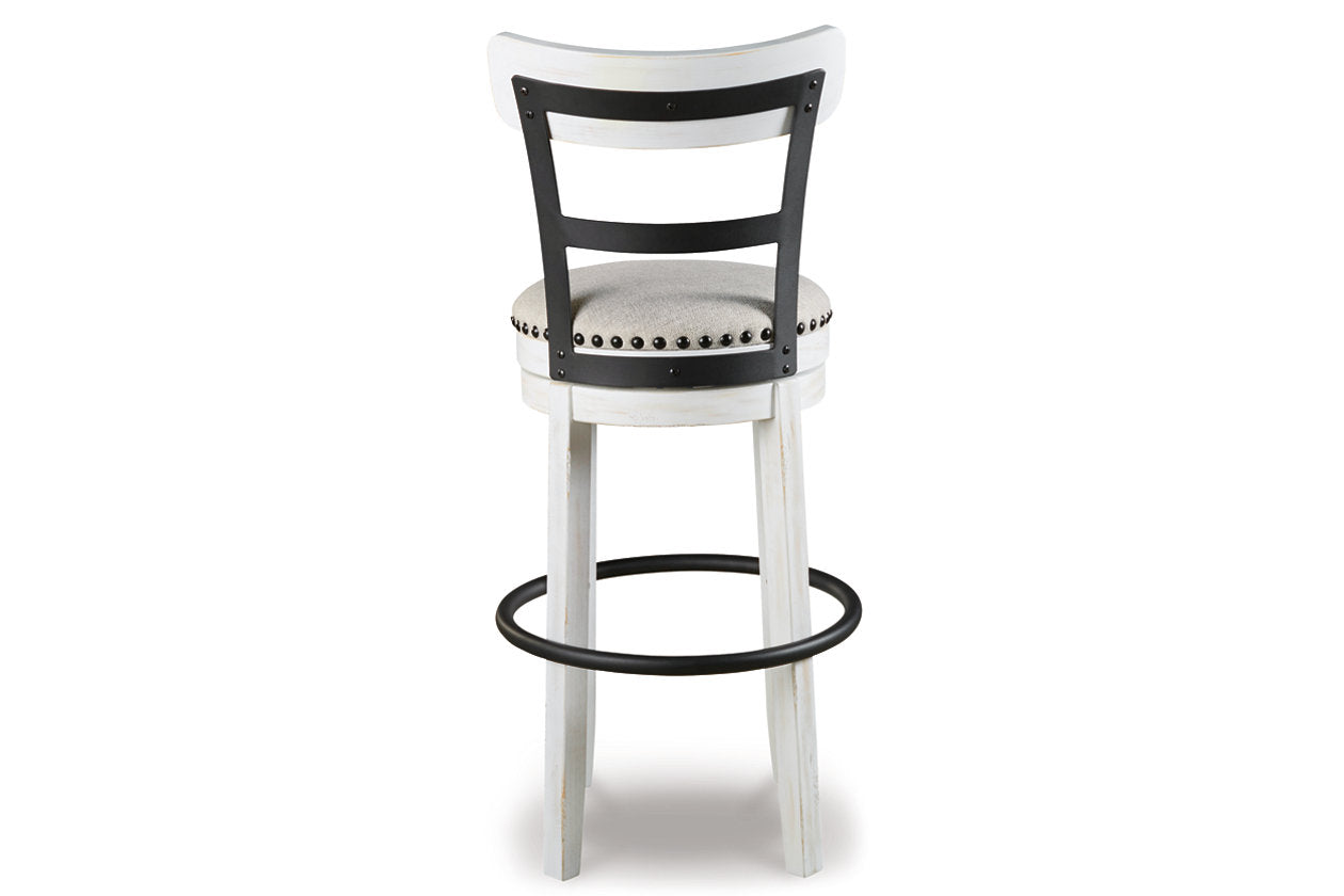 Valebeck White Bar Height Barstool - D546-530 - Bien Home Furniture & Electronics