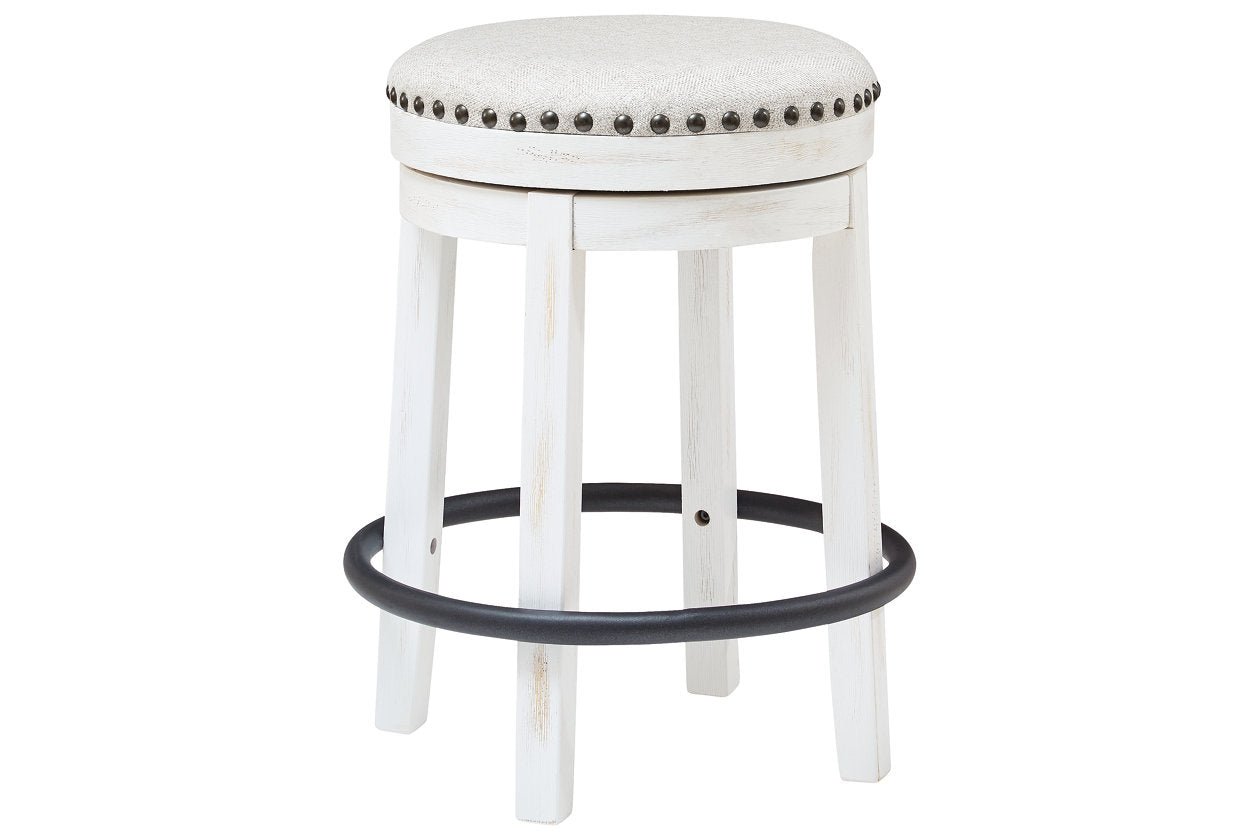Valebeck White/Black Counter Height Stool - D546-324 - Bien Home Furniture & Electronics