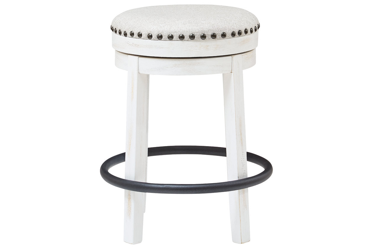 Valebeck White/Black Counter Height Stool - D546-324 - Bien Home Furniture & Electronics