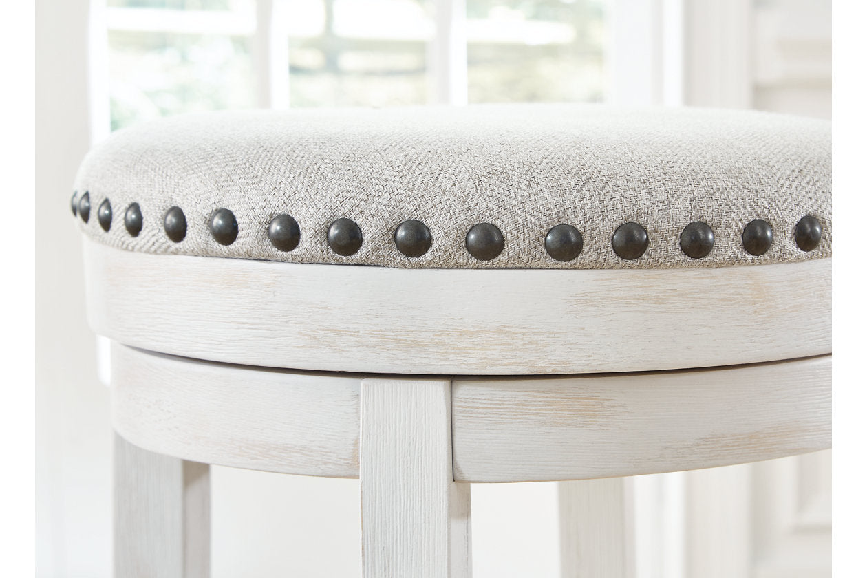 Valebeck White/Black Counter Height Stool - D546-324 - Bien Home Furniture & Electronics