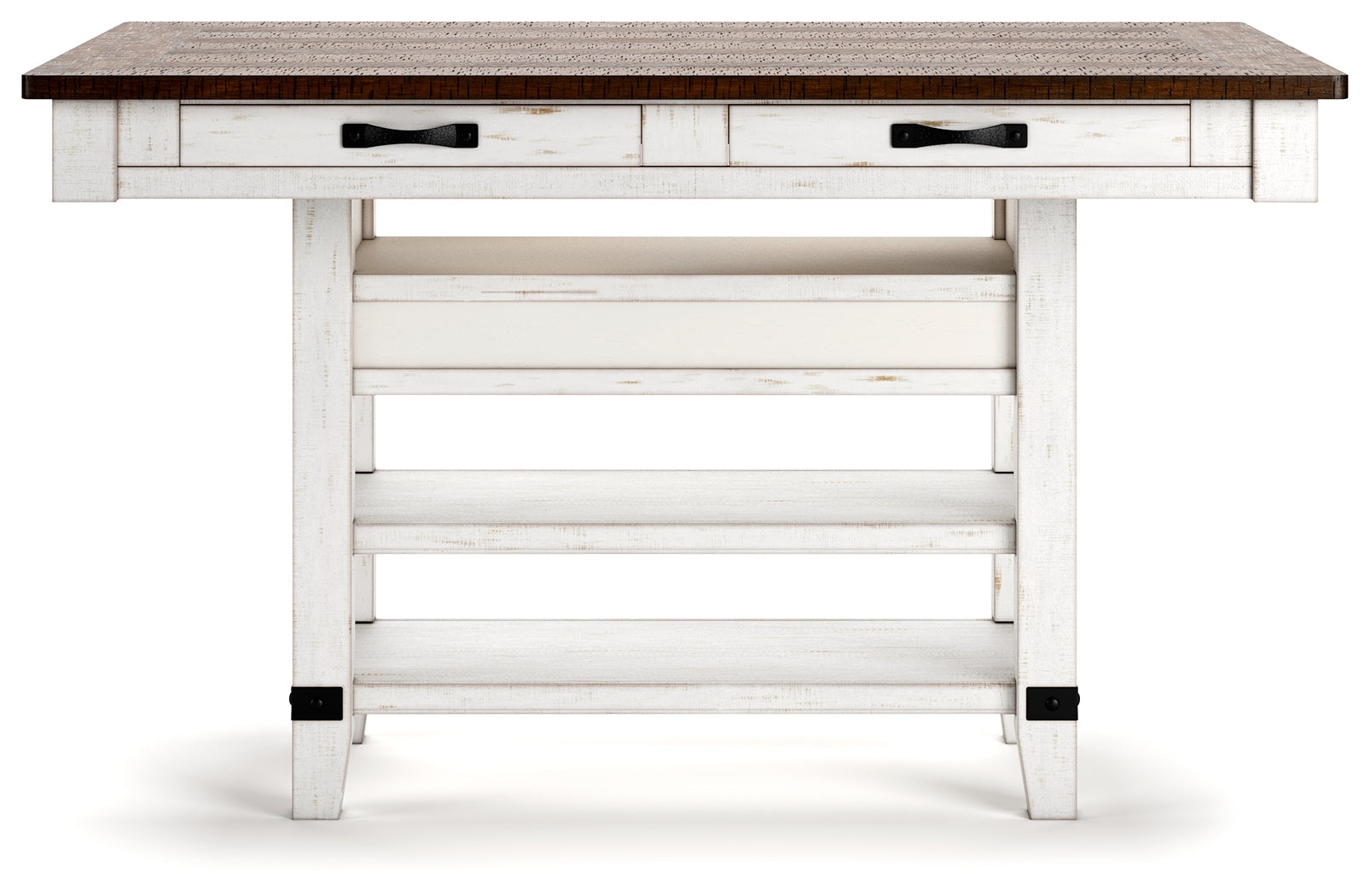 Valebeck White/Brown Counter Height Dining Table - D546-32 - Bien Home Furniture & Electronics