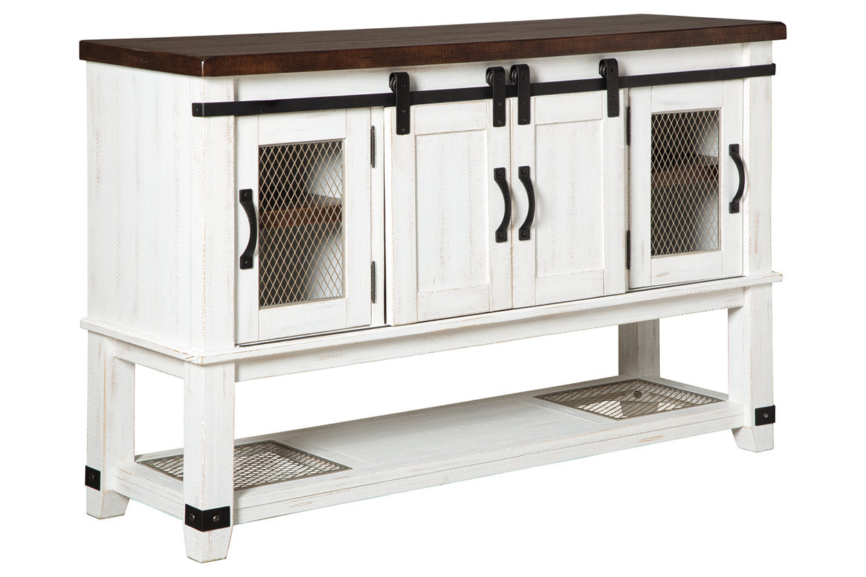 Valebeck White/Brown Dining Server - D546-60 - Bien Home Furniture & Electronics