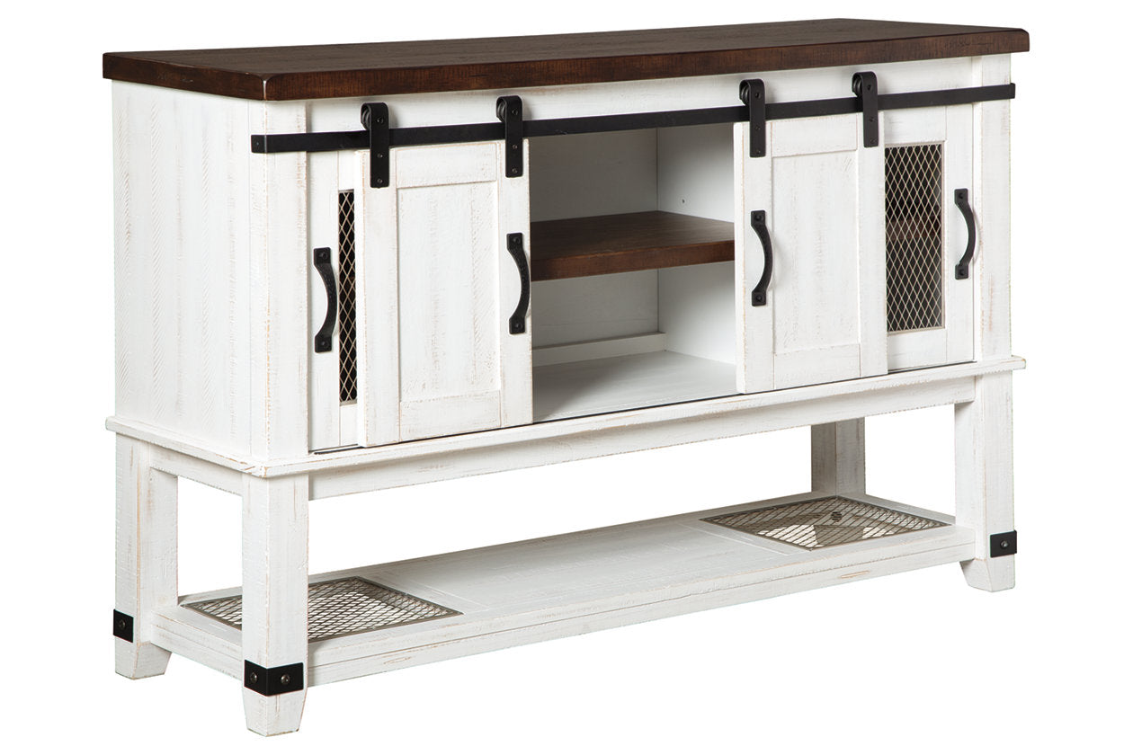 Valebeck White/Brown Dining Server - D546-60 - Bien Home Furniture & Electronics