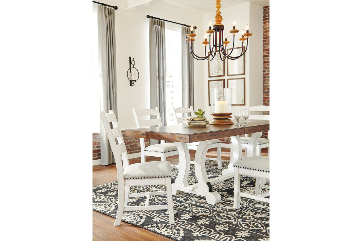 Valebeck White/Brown Dining Table - D546-35 - Bien Home Furniture & Electronics