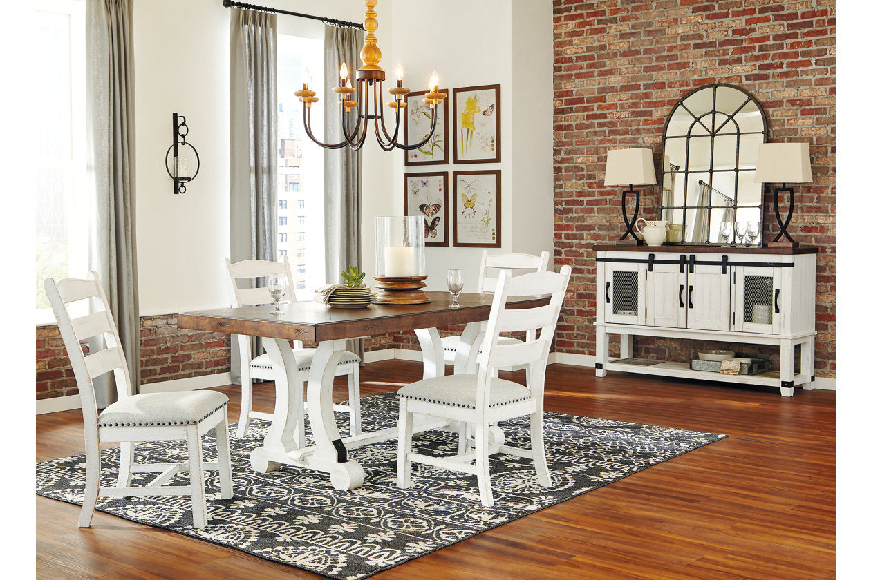 Valebeck White/Brown Dining Table - D546-35 - Bien Home Furniture & Electronics