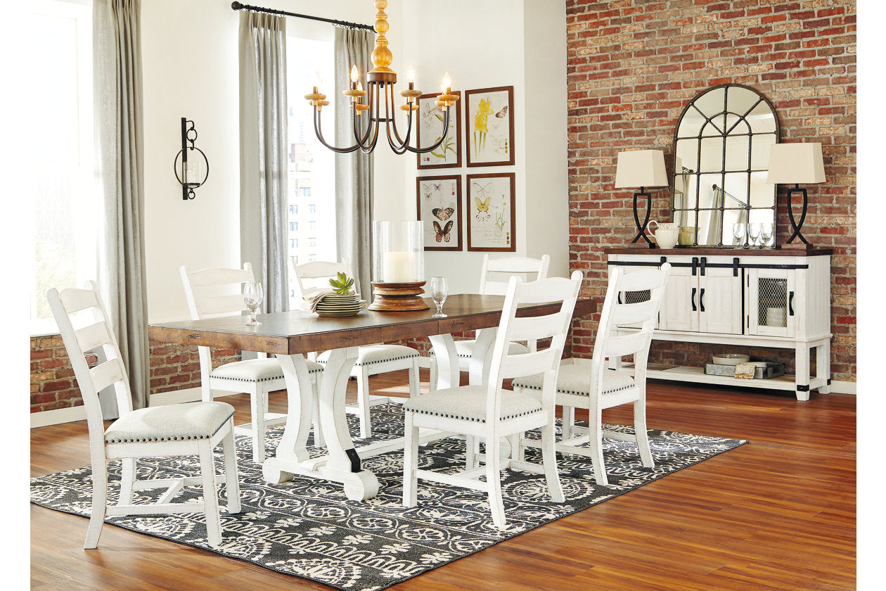 Valebeck White/Brown Dining Table - D546-35 - Bien Home Furniture & Electronics