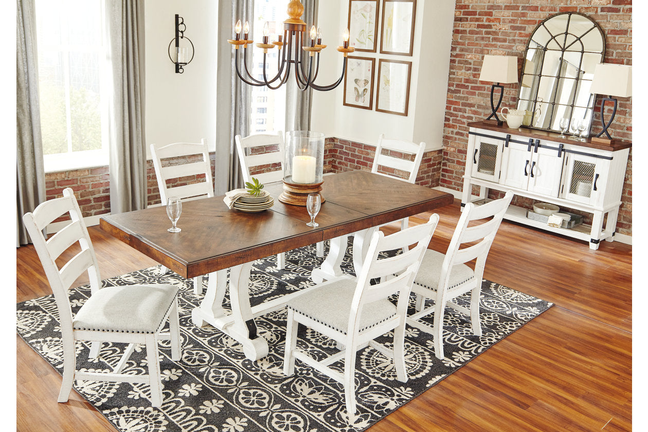 Valebeck White/Brown Dining Table - D546-35 - Bien Home Furniture & Electronics