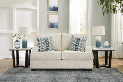Valerano Parchment Living Room Set - SET | 3340438 | 3340435 - Bien Home Furniture &amp; Electronics