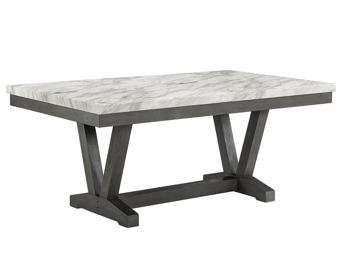 Vance Faux Marble Dining Table - 1318T-4272 - Bien Home Furniture &amp; Electronics