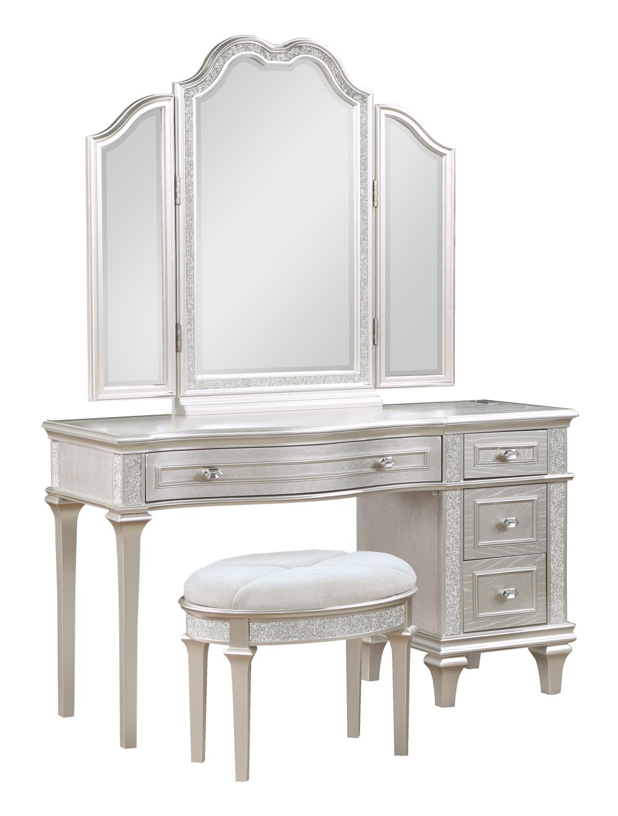 VANITY STOOL - 223399 - Bien Home Furniture & Electronics