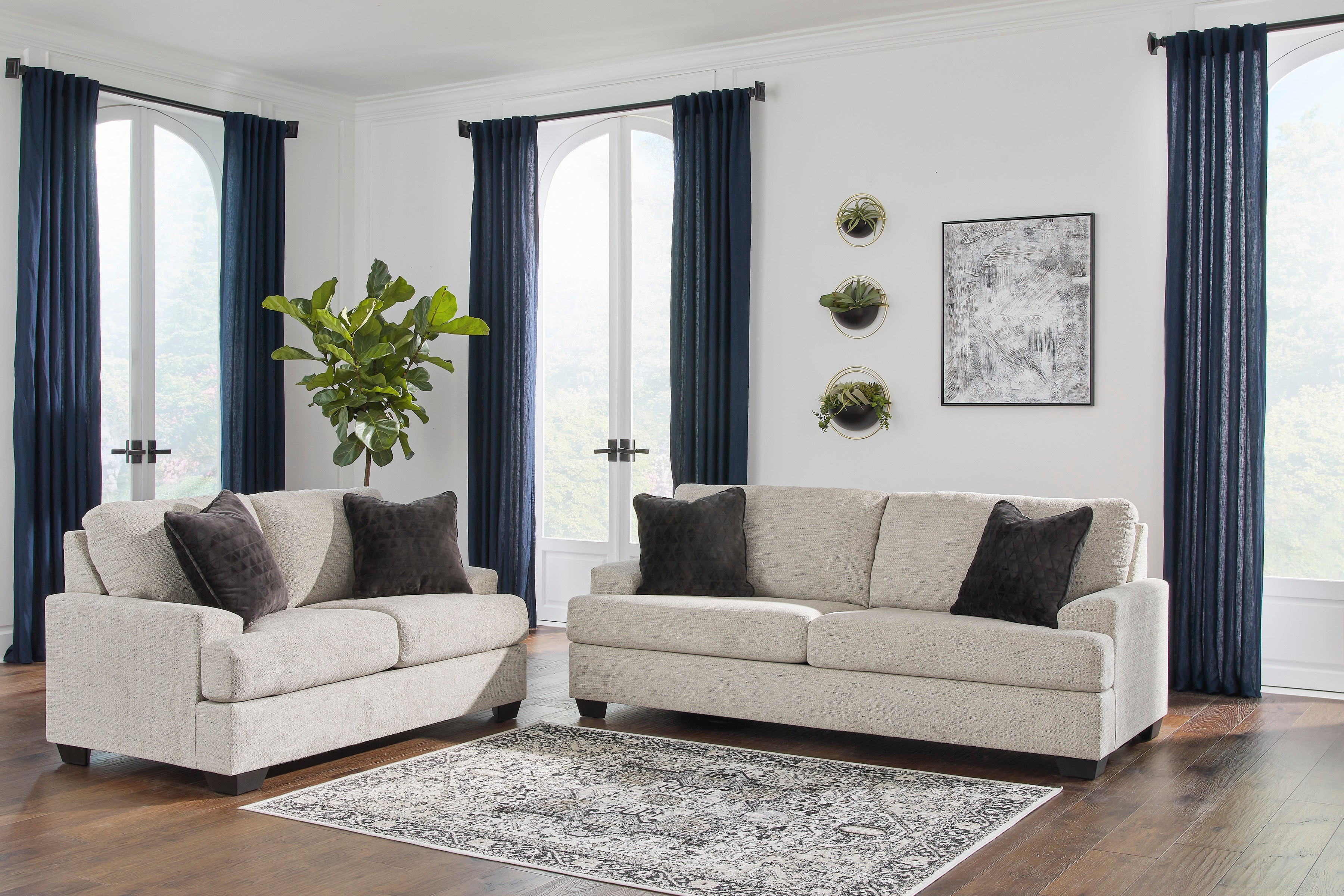 Vayda Pebble Living Room Set - SET | 3310438 | 3310435 - Bien Home Furniture & Electronics