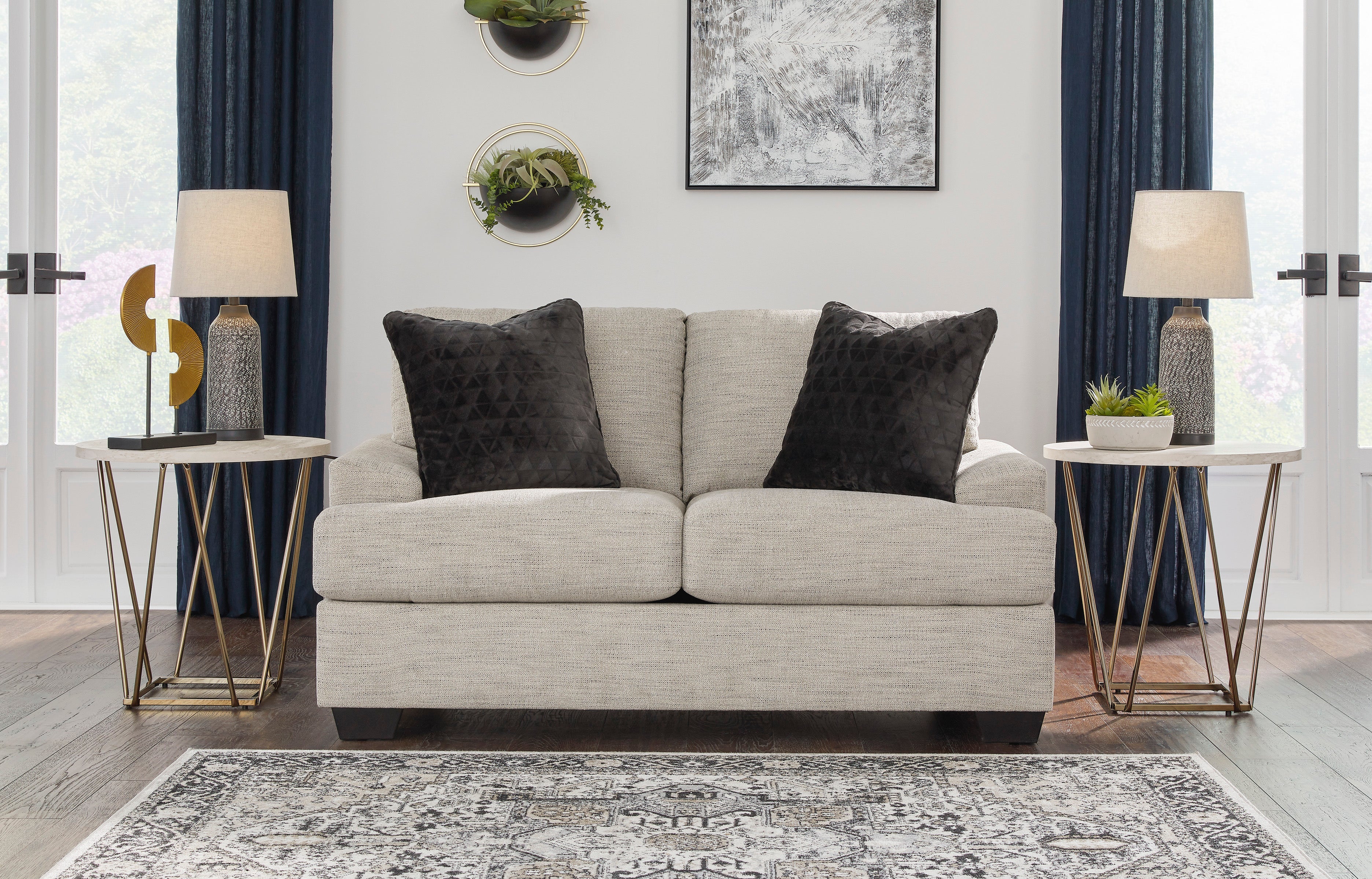 Vayda Pebble Living Room Set - SET | 3310438 | 3310435 - Bien Home Furniture & Electronics