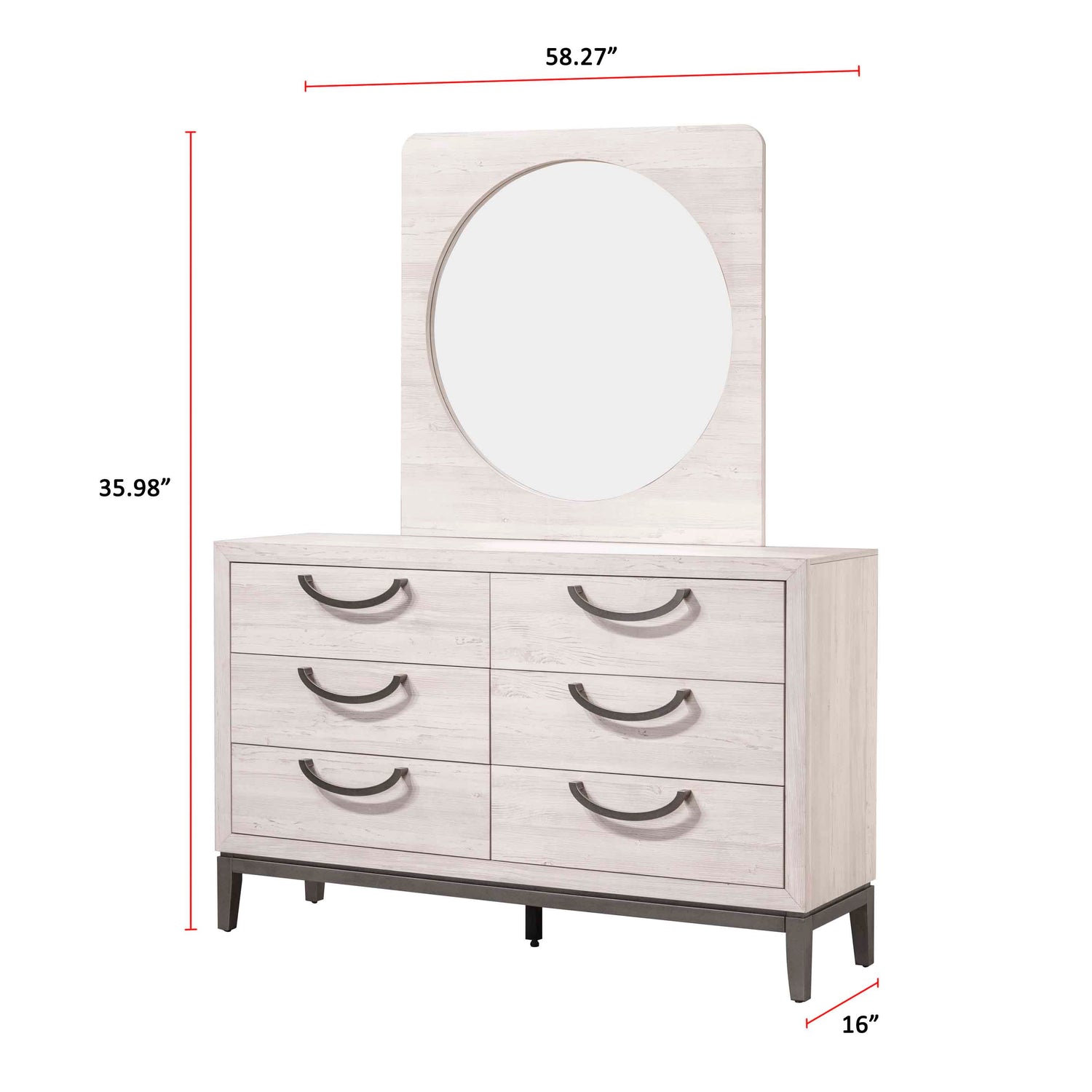 Veda Chalk Panel Bedroom Set - SET | B3300-Q-HBFB | B3300-KQ-RAIL | B3300-2 | B3300-4 - Bien Home Furniture & Electronics