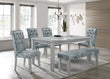 Vela Silver Dining Set - SET | 2161T-3864 | 2161S(2) - Bien Home Furniture & Electronics