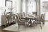 Vermillion Gray Cashmere Extendable Dining Set - SET | 5442-96 | 5442-96B | 5442A | 5442S(2) - Bien Home Furniture & Electronics