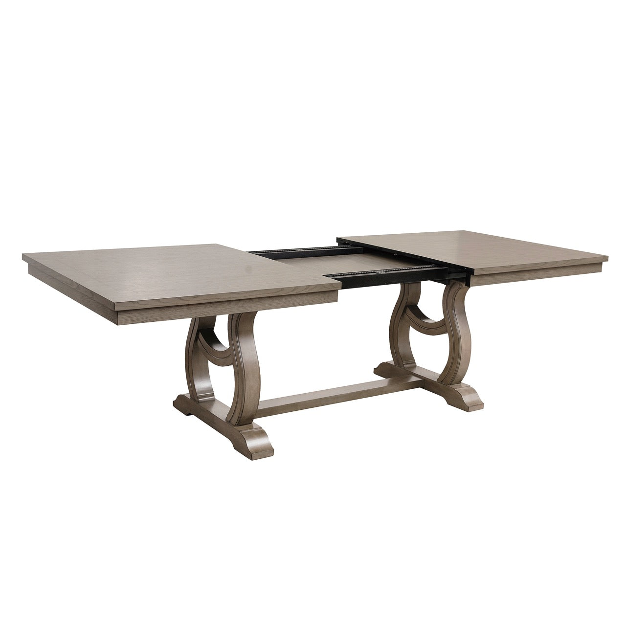 Vermillion Gray Cashmere Extendable Dining Set - SET | 5442-96 | 5442-96B | 5442A | 5442S(2) - Bien Home Furniture & Electronics