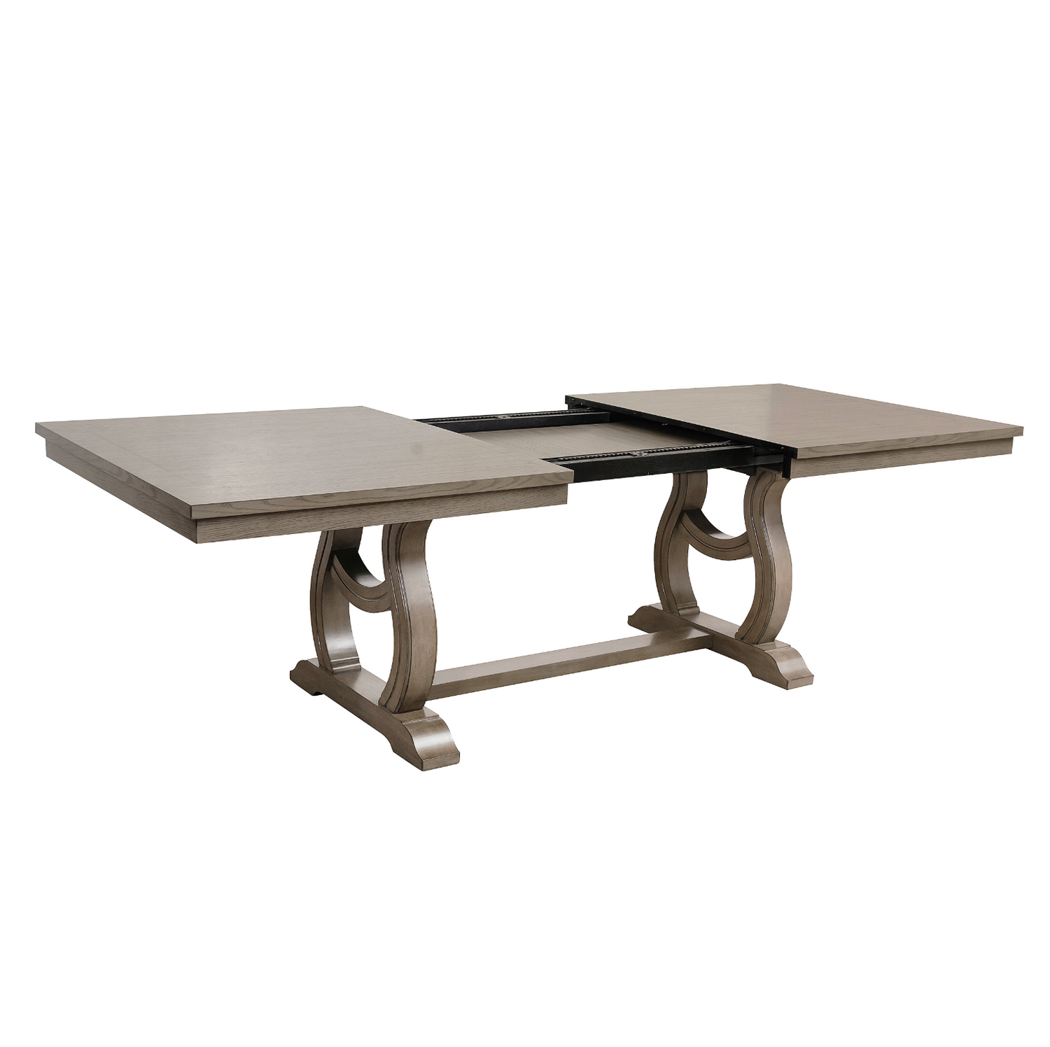Vermillion Gray Cashmere Extendable Dining Table - SET | 5442-96 | 5442-96B - Bien Home Furniture & Electronics