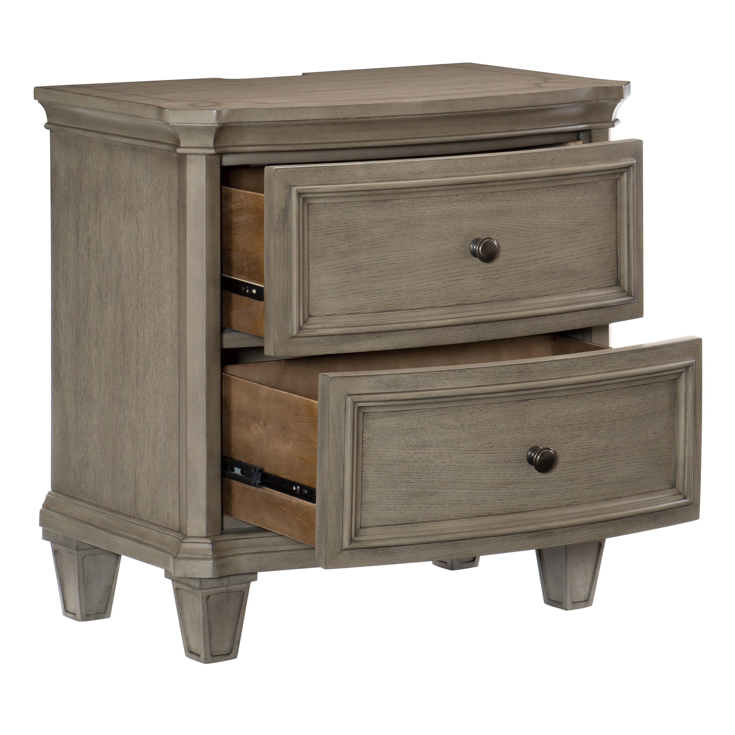 Vermillion Gray Cashmere Nightstand - 5442-4 - Bien Home Furniture & Electronics