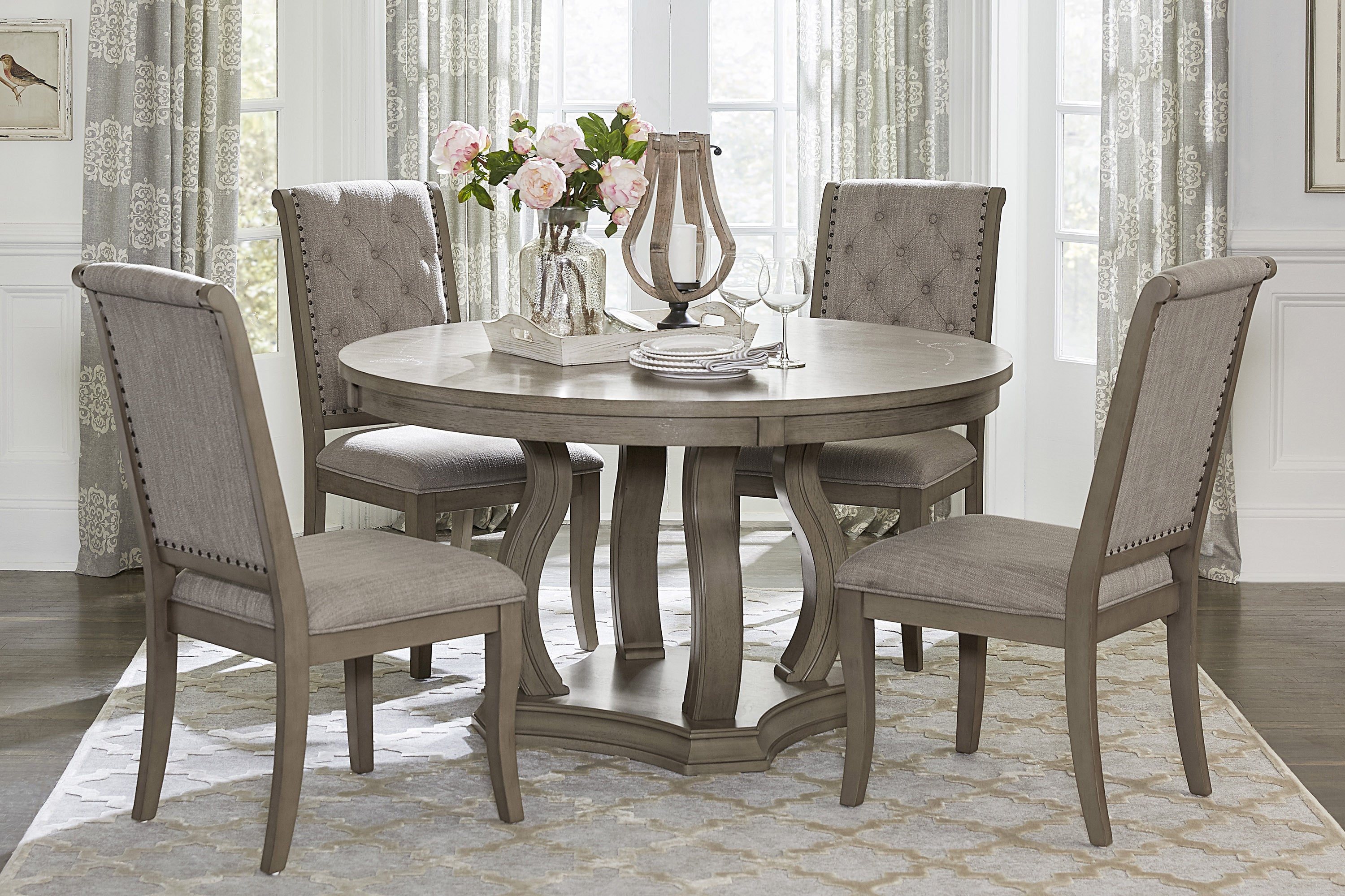 Vermillion Subtle Bisque Side Chair, Set of 2 - 5442S - Bien Home Furniture & Electronics