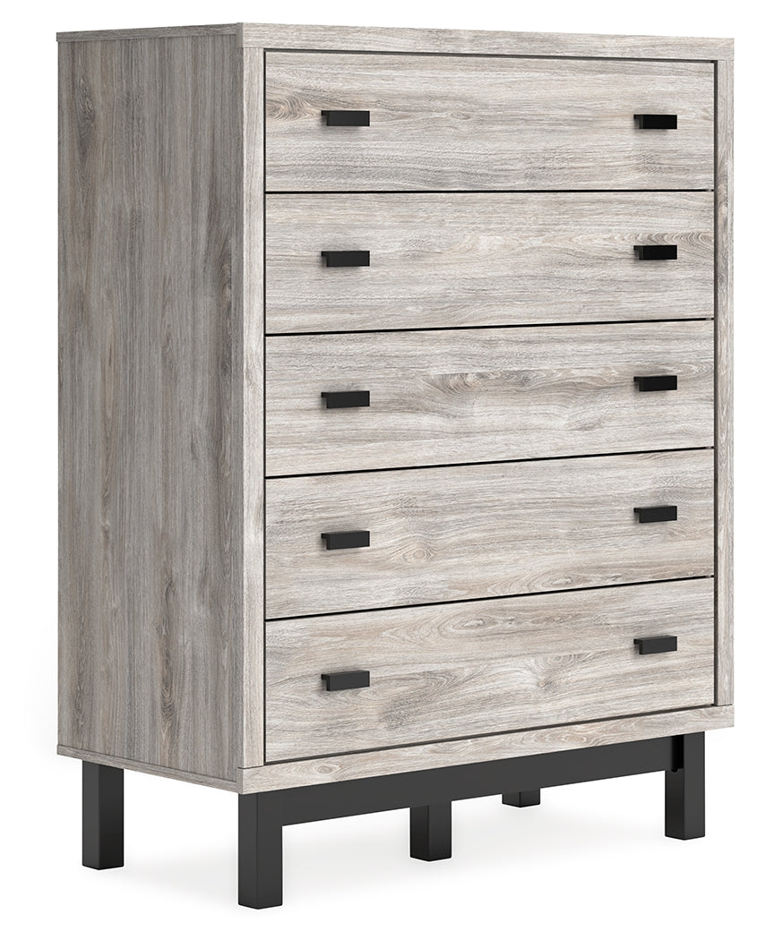 Vessalli Two-tone Chest of Drawers - B1036-345 - Bien Home Furniture & Electronics