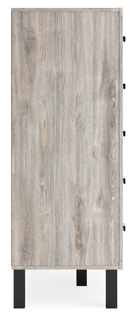 Vessalli Two-tone Chest of Drawers - B1036-345 - Bien Home Furniture & Electronics