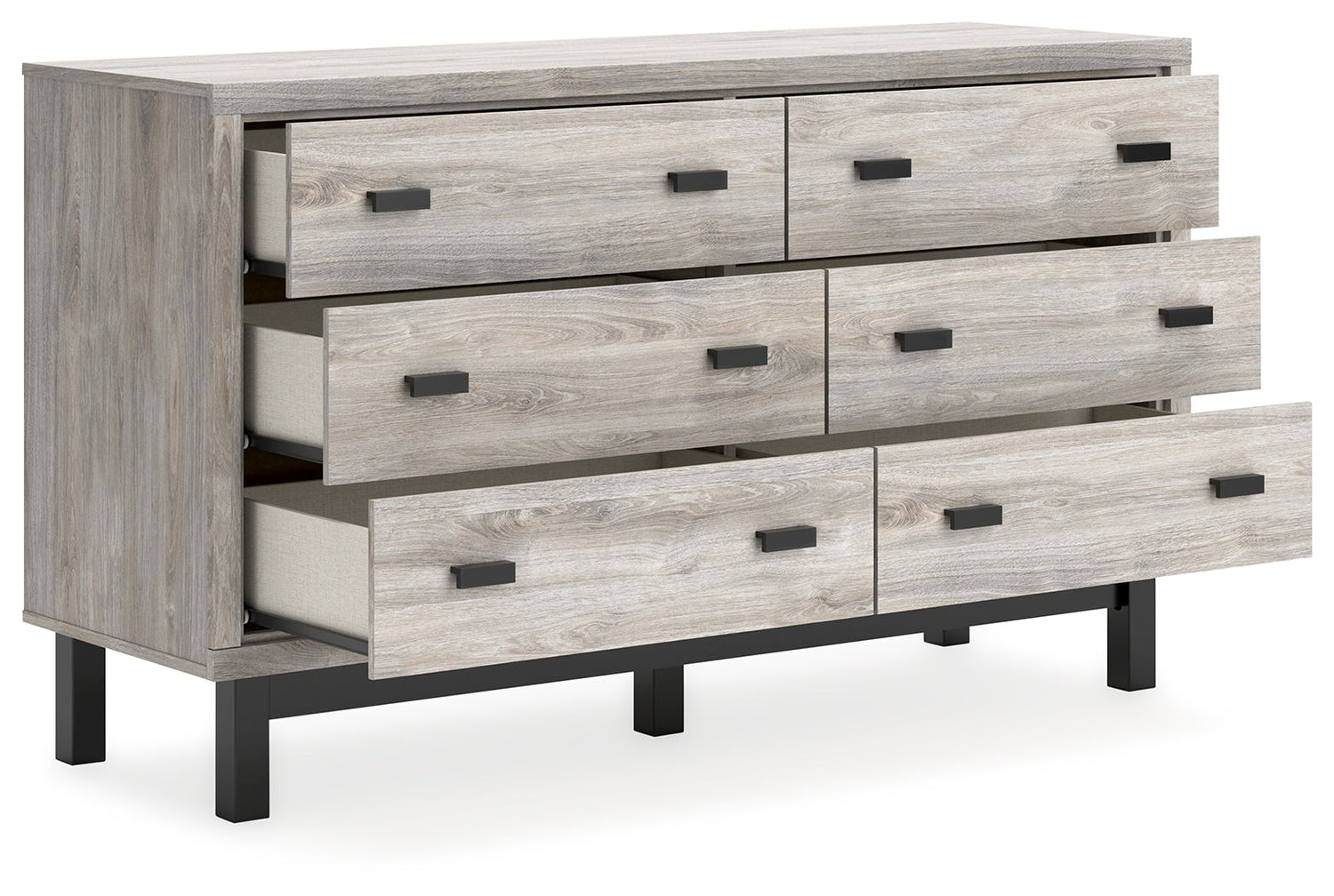 Vessalli Two-tone Dresser - B1036-231 - Bien Home Furniture & Electronics