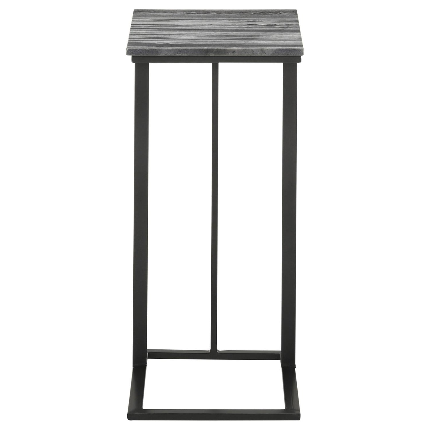 Vicente Gray Accent Table with Marble Top - 936034 - Bien Home Furniture & Electronics